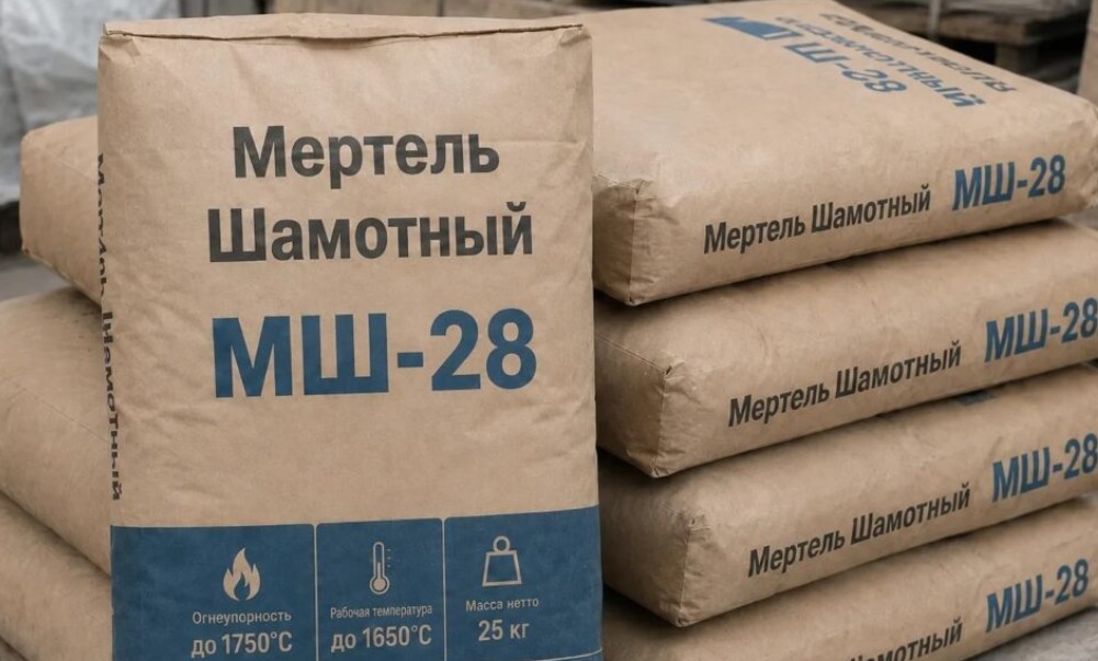 Огнеупорный мертель для кладки печей и каминов: как выбрать и замешать раствор